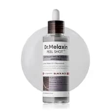Dr.Melaxin Peel Shot Glow Ampola Esfoliante de Arroz Preto 80ml, removedor de pele morta, contém extrato de água de arro
