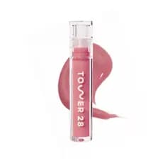 Tower 28 ShineOn Lip Gloss Jelly - Bálsamo Labial Hidratante com Cor + Brilho Leitoso para Lábios Sensíveis - Não Pegajo