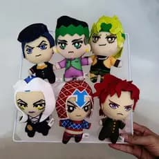 Boneca De Pelúcia Jojo's Bizarre Adventure Pluno Seitaro Kujo Anime Bidimensional HK2P ZCCB