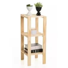Prateleiras coluna, porta plantas, lâmpada 75 cm altura 35 cm x 35 cm