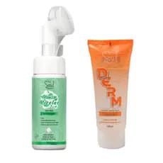 Kit Skincare Soul Cosméticos Mousse Micelar  Sabonete Facial Vitamina C 100ml Limpeza Facial