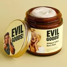 PRODUTOS MÁS! Creme Facial Nutritivo Orgânico de Sebo de Carne Batido e Mel de Manuka, Loção Corporal Hidratante, Bálsam