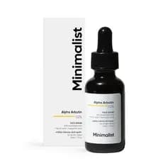 Sérum Minimalista com Alpha Arbutin 02% |   Para Manchas Escuras e Hiperpigmentação |   Reduz manchas, marcas de acne e