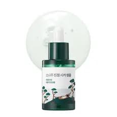 ROUND LAB Pine Calming Cica Ampoule 1.01 Fl Oz, Sérum Hidratante e Fortificante com Pine Cica e Ácido Hialurônico para F