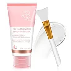 Máscara Noturna de Colágeno, Máscara Facial de Colágeno, Máscara de Dormir de Colágeno, Máscara Facial de Colágeno para