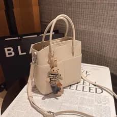 França MKDN bolsa feminina este ano novo estilo textura elegante bolsa feminina All-Match couro genuíno Commuter sacola
