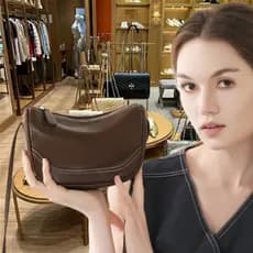 França MKDN bolsa feminina de couro genuíno 2026 novo estilo High-End moda mãe saco de um ombro mensageiro Mini