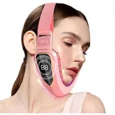 Dispositivo Facial em Forma de V DoubleChin com 5 Modos e 12 Intensidades Ajustáveis - Máquina Inteligente de Lifting Fa