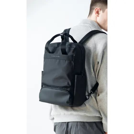 Marco Laden mochila grande capacidade Commuter saco versão coreana Casual estudante saco portátil mochila elegante leve
