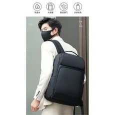 Mochila masculina de grande capacidade, multifuncional, para negócios, expansível, bolsa de viagem, negócios, viagem, co