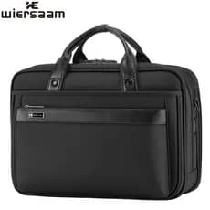 Novo estilo bloqueado negócios para fora bolsa de ombro saco de computador masculino grande capacidade saco do mensageir