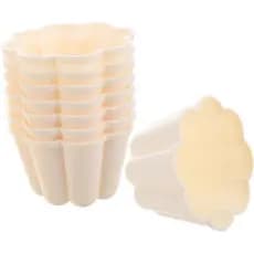 ABOOFAN 8 peças de moldes de gelatina em formato de flor para sobremesas, moldes de gelatina, moldes para bolos, moldes
