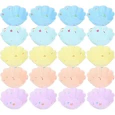Formas para Cupcakes, 20 Peças Reutilizáveis, Formas Antiaderentes para Muffins, Bandeja Elegante para Sobremesas, Conju