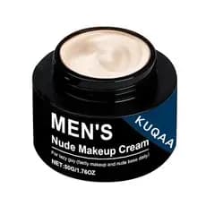 Hidratante Masculino com Manteiga de Karité - Leve, Sem Fragrância, Cobertura Discreta, Hidratante e Não Oleoso, Resiste