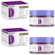 Gel roxo para massagem Hing, adequado para costas, pescoço, ombros, mãos, pés, pulsos e corpo inteiro, rico em óleo de e