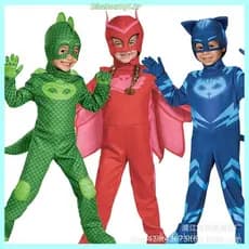 Fantasia PJ Masks para Crianças de 3 a 12 Anos/Halloween/Menino/Gato 722 NZBY KW48 TWTZ