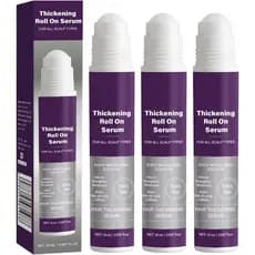 Sérum para Engrossamento Capilar, Sérum Roll-On para Todos os Tipos de Couro Cabeludo, Solução Revitalizante para o Cour
