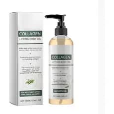 Óleo Corporal Lifting de Colágeno Elycura, usado para tonificação da pele, hidratação profunda, massagem para reduzir ci