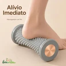 Rolo Terapêutico de Massagem para Pés Alívio Fascia e Dor Muscular