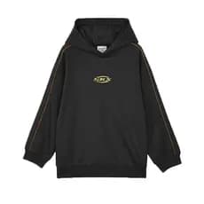 Skechers Skechers roupas infantis novo estilo outono inverno tigre Shengwei meninos topos médio grande crianças com capu