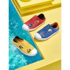Esboço tomadas sapatos infantis meninos deslizamento-On tênis ao ar livre vadear sapatos de praia sandálias sapatos casu