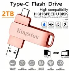 2TB TypeC Pendrive 1TB flash Drive 512GB 256GB 128GB 64GB 32GB 16GB 8GB 4GB Disco Usb Para Celular