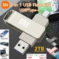 Unidade flash USB De 2TB , Tipo-C , OTG , 32GB , 64GB , 128GB , 256GB , 512GB , 1TB , Transferência Super Rápida , Desig