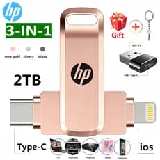 Adaptador De Interface Kingston 2 Tb U-disk Tipo C Ixpand Flip Flash Drive/Expandir 1 Mini Unidade USB Dupla Compatível