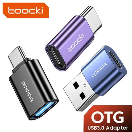 Adaptador Toocki USB3.0 fêmea para tipo-c para usb2.0 android fêmea para tipo-c macho preço de fábrica TYTR
