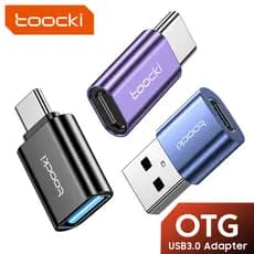 Adaptador Toocki USB3.0 fêmea para tipo-c para usb2.0 android fêmea para tipo-c macho preço de fábrica TYTR