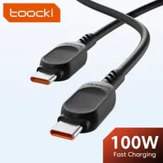 Cabo de dados para celular Toocki 100W60W TPEC-C, cabo de carregamento rápido adequado para iPhone 8-14, cabo de carrega