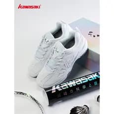 Kawasaki kawasaki Badminton sapatos das mulheres dos homens profissional placa de carbono absorção de choque respirável