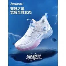 Kawasaki kawasaki sapatos de badminton infantis sapatos infantis grandes femininos leves sapatos de badminton profission