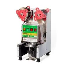Máquina de selagem dedicada para loja de chá e leite YODO Máquina de selagem automática Kaiwei 2590D Uso de corrente de
