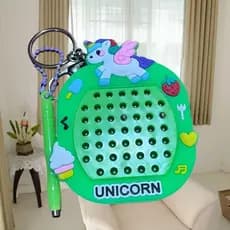 Criativo novo estilo Nezha gato prancheta magnética brinquedo de descompressão das crianças pingente pequenas jóias