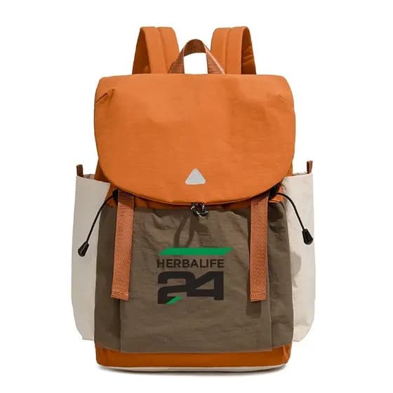 Combolay mochila contraste cor costura mochila masculino feminino estudante mochila grande capacidade leve viagem ao ar