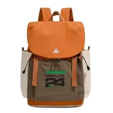 Combolay mochila contraste cor costura mochila masculino feminino estudante mochila grande capacidade leve viagem ao ar