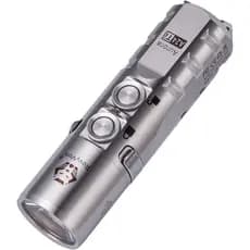 Lanterna LED de Titânio RovyVon Aurora A24 G2, 1.000 Lúmens, Lanterna de Bolso com Modo de Bloqueio, Lanterna EDC Recarr