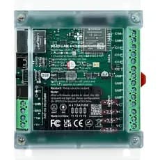 Controlador ESP32 WLED com Ethernet + WiFi, Controlador de Fitas LED Endereçáveis de 4 Canais 30A, Tensão Ampla DC 5-24V