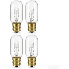 4 Lâmpadas WPA3073101 25W 125V – Compatível com Refrigeradores, Freezers, Micro-ondas e Fornos Whirlpool, Maytag, Kitche