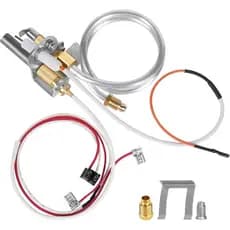 100112330 9007876 9007877 Kit de Substituição do Conjunto de Termopilha e Piloto para Aquecedores de Água, Compatível co