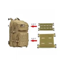 Sistema Molle Moral Stamp Adesivo Base Funcional Assento de Conversão de Velcro Selo Tático Superfície de Lã