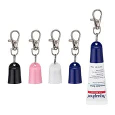 4 Peças de Tampa de Chaveiro Projetada para Protetor Labial Aquaphor de 0,35 oz, Tampa Portátil Compatível com Tubos de