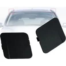 2 Peças de Acabamento Lateral para Para-brisa Dianteiro, Compatível com Honda CRV 2007-2011, 73153-SWA-003 73163-SWA-003