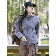 Verão gelo seda protetor solar roupas femininas esportes ao ar livre roupas de escalada Ultra-fino respirável roupas de