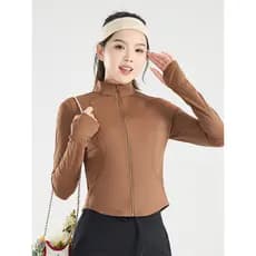 Verão novo produto protetor solar de seda gelo roupas femininas esportes ao ar livre leve respirável roupas de pele curt