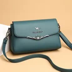 2023 moda feminina bolsa de ombro couro macio múmia saco grande capacidade Commuter pequeno quadrado saco na moda Crossb