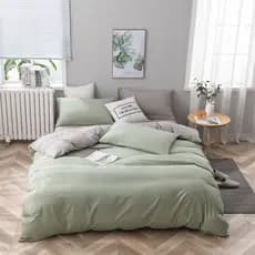 Conjunto de quatro peças cama escovado colcha capa folha verão dormitório estudante único não-algodão puro algodão cor s