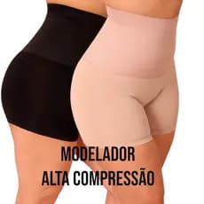 Recomendar Bermuda Modeladora Anágua Cinta Short Feminino Modelador Alta Compressão Reduz Medidas pos parto