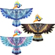 Fantasia de Asas de Pássaro iROLEWIN para Crianças, Fantasia de Águia, Máscaras de Pássaro 3D, Fantasia de Animal para M
